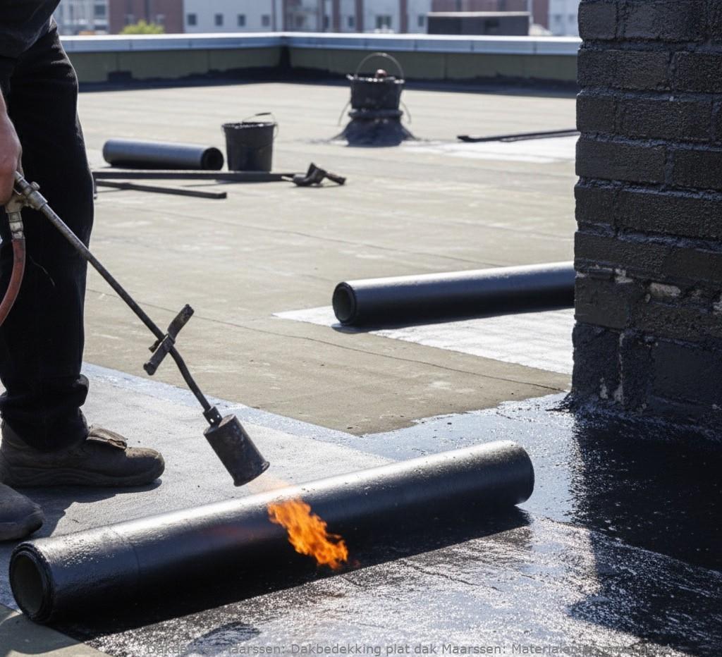 Dakbedekking plat dak Maarssen: Materialen en onderhoud
