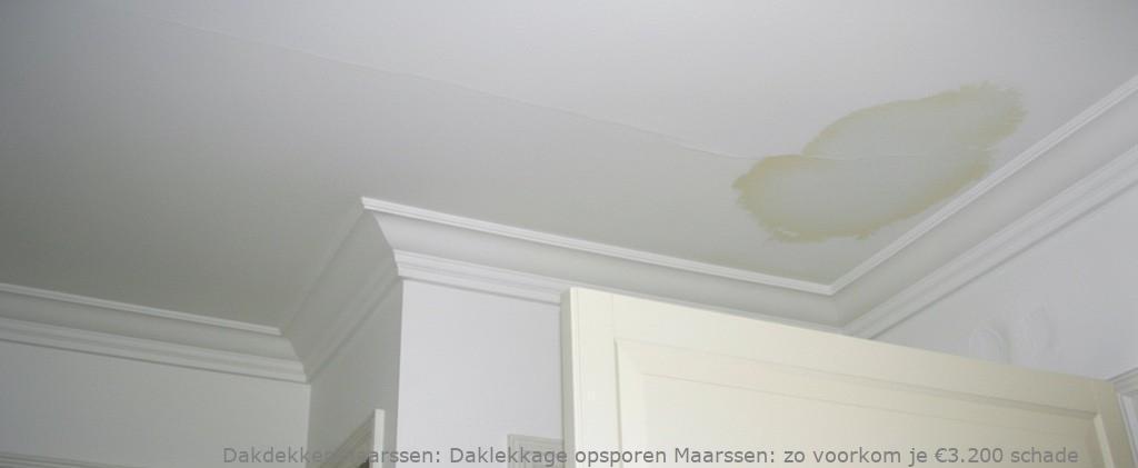 Daklekkage opsporen Maarssen: zo voorkom je €3.200 schade