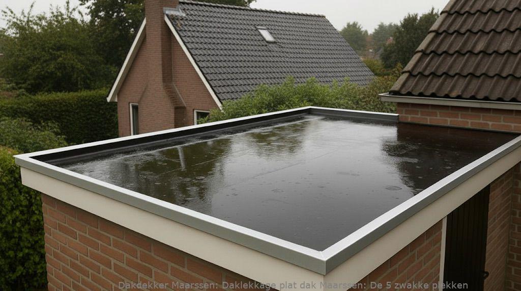Daklekkage plat dak Maarssen: De 5 zwakke plekken