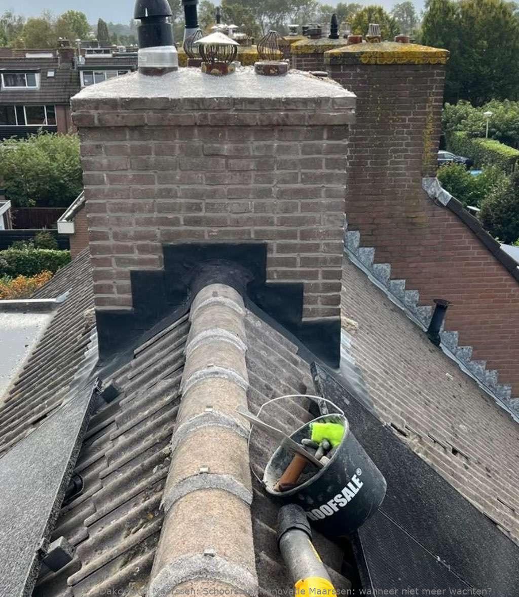 Schoorsteen renovatie Maarssen: wanneer niet meer wachten?